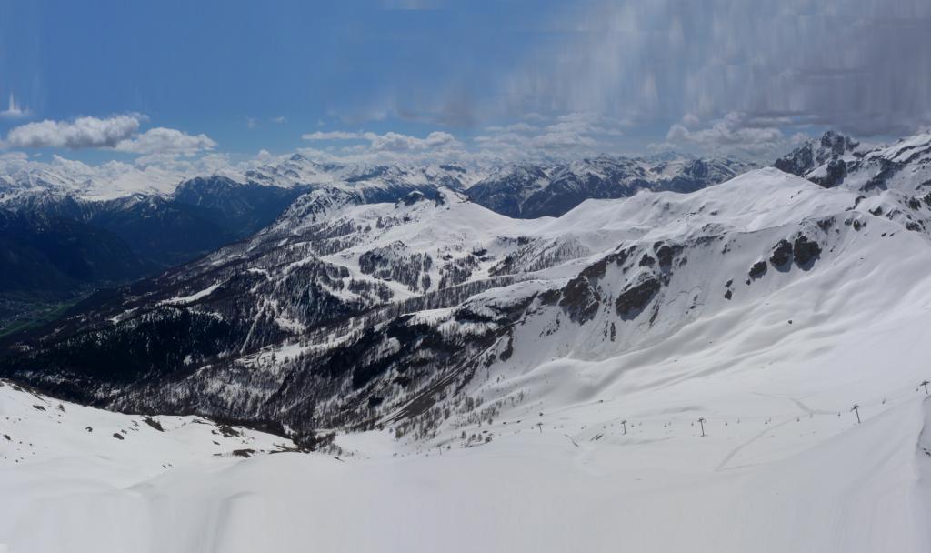 Il vallone di discesa