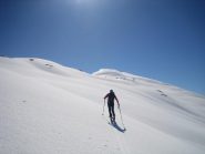 verso l'anticima nord ovest