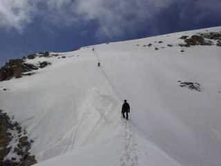via verso la vetta