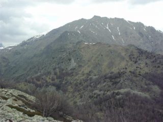 Dal Monte Sapei, sguardo all' indietro verso il Civrari
