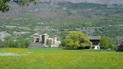 al castello di Fenis