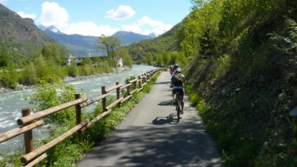 lungo la ciclovia
