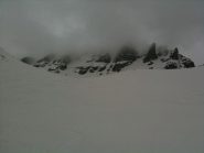 Tracce di discesa dai Laghi delle Monache