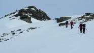 salendo verso la cima per la cresta Sud...02 (5-5-2013)