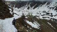 arrivando al Rifugio Selleries (4-5-2013)