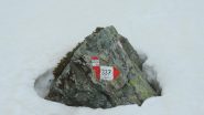 segnavia che emergono dalla neve! (4-5-2013)