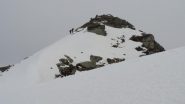 salendo verso la cima per la cresta Sud...03 (5-5-2013)