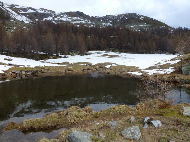 A dx la Merola dal laghetto di Pian del Brengi