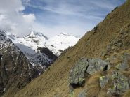 La Torre Lavina, vista dalla cresta di salita