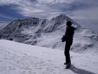 Patrizia in cima