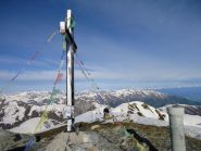 poca neve in vetta