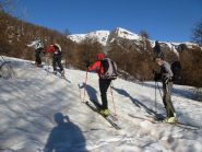 Salita nel bosco