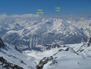 La Cima delle Lose vista dal Vanclava nel 2011