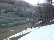 La neve a 7' da Argentera