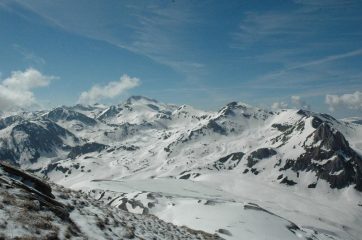 panorama dalla cresta sommitale