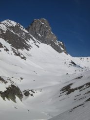 rocca del Nigro dal lago Bleu