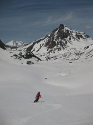 Ottima neve nel vallone dell'Oronaye