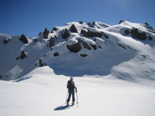 la dorsale verso la cima