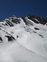 le nostre tracce e il canale della Gran Guglia