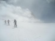 il Breithorn comicia ad apparire...