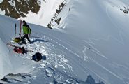 Ultimo tratto del percorso visto dalla Cima