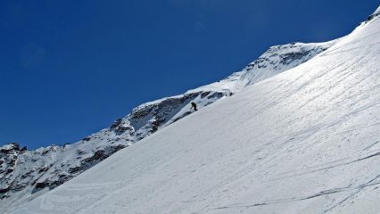 All'inizio del canale centrale