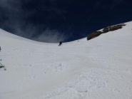 Scendendo dal Pizzo Diei