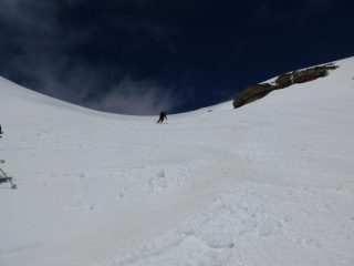 Scendendo dal Pizzo Diei