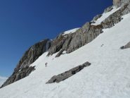 Verso la barra rocciosa