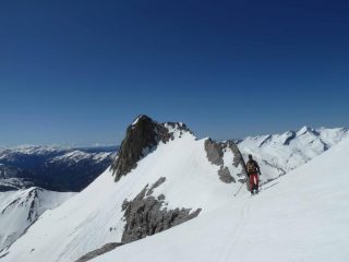 Uno sguardo alla cima sud