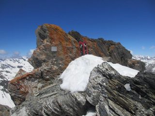 La cima nord