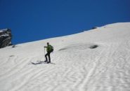 In salita sopra gli Alamant