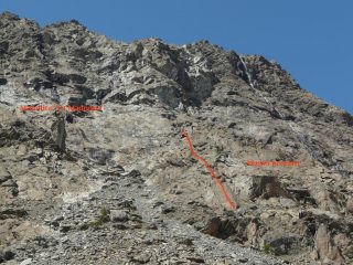 Tracciato indicativo della via