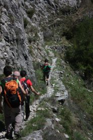 Spettacolare il sentiero in discesa!