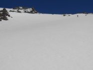 Verso l'anticima