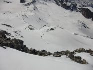 L'anticima dalla vetta