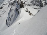 Daniele esce sulla calotta finale