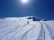 sopra la q. 3950 verso la vetta