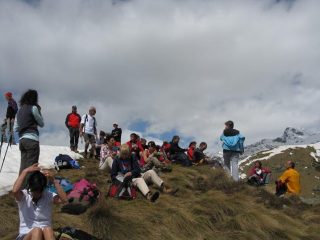 il Gruppo in fase di rifocillamento