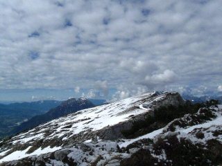 verso la cima del M. Salta e i libri di S. Daniele