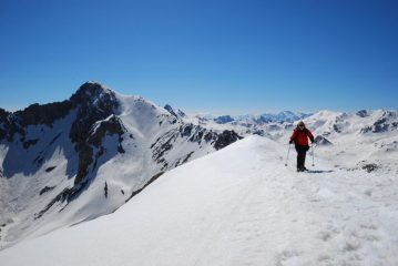 Arrivo in vetta con alle spalle il Cassorso