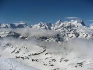 dalla vetta solito maestoso panorama