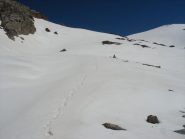 vallone in discesa