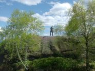 Giocando sulle roccie del M. Zughero