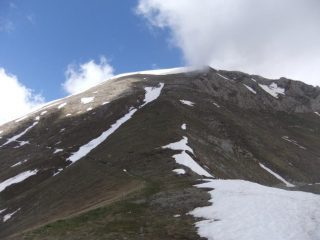 Dal Colle verso la cima