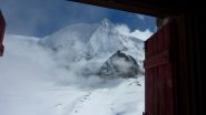 vista dalla stanza del rifugio