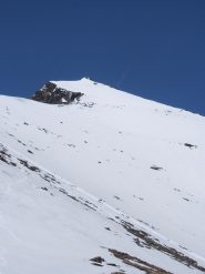 Il pendio verso la Crocetta