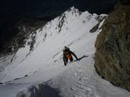 arrivo alla piazzola q. 3500 ca