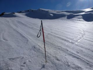 La cima sciistica
