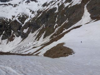 Discesa alta dal colle Battaglia